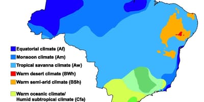 Карта на Рио де Жанейро времето 