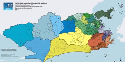 Рио-де-Жанейро окръг на картата